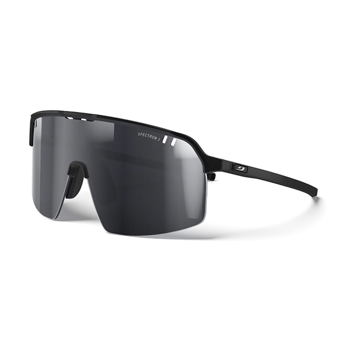 Panoramic Performance Sports Sunglasses – Black Spectron 3 Lens