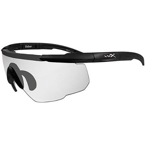 Clear Shield Performance Sports & Protective Eyewear – Matte Black